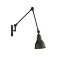 thumbnail image 3 of Dakota 1-Light Adjustable Wall Sconce in Matte Black, 3 of 6