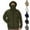 Army Green, variant on Heavyweight Sherpa Hoodies for Men, Thick Fleece Lined Full Zip Up Winter Warm Sweatshirts Work Jackets