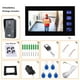 thumbnail image 4 of De Intercomunicación Con Timbre, Línea 1000TV A Prueba De Lluvia, 100 A 240V, Videoportero Con Corte IR Para Villa Y Hogar, 4 of 7