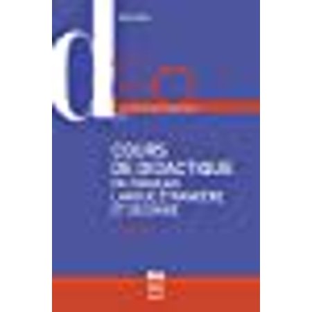 Cours de didactique du français langue étrangère et seconde | Walmart ...