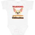 thumbnail image 3 of Inktastic Protected by a Chihuahua Boys or Girls Baby Bodysuit, 3 of 5