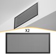 thumbnail image 1 of Cubiertas de ventilación de piso, malla decorativa para ventilación de aire para rueda hidráulica de pared en interiores 2 piezas, 1 of 8
