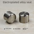 thumbnail image 1 of Tapón de varilla Heldig de aleación de metal para sellado de barra de cortina de acero inoxidable galvanizado, 1 of 4