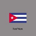 thumbnail image 3 of 17 pequeñas banderas nacionales de transferencia de calor de 7 x 4 cm, parches para ropa, insignias de hierro para camisetas o sombreros, bolsos, se pueden personalizar con el nombre del logotipo del, 3 of 5