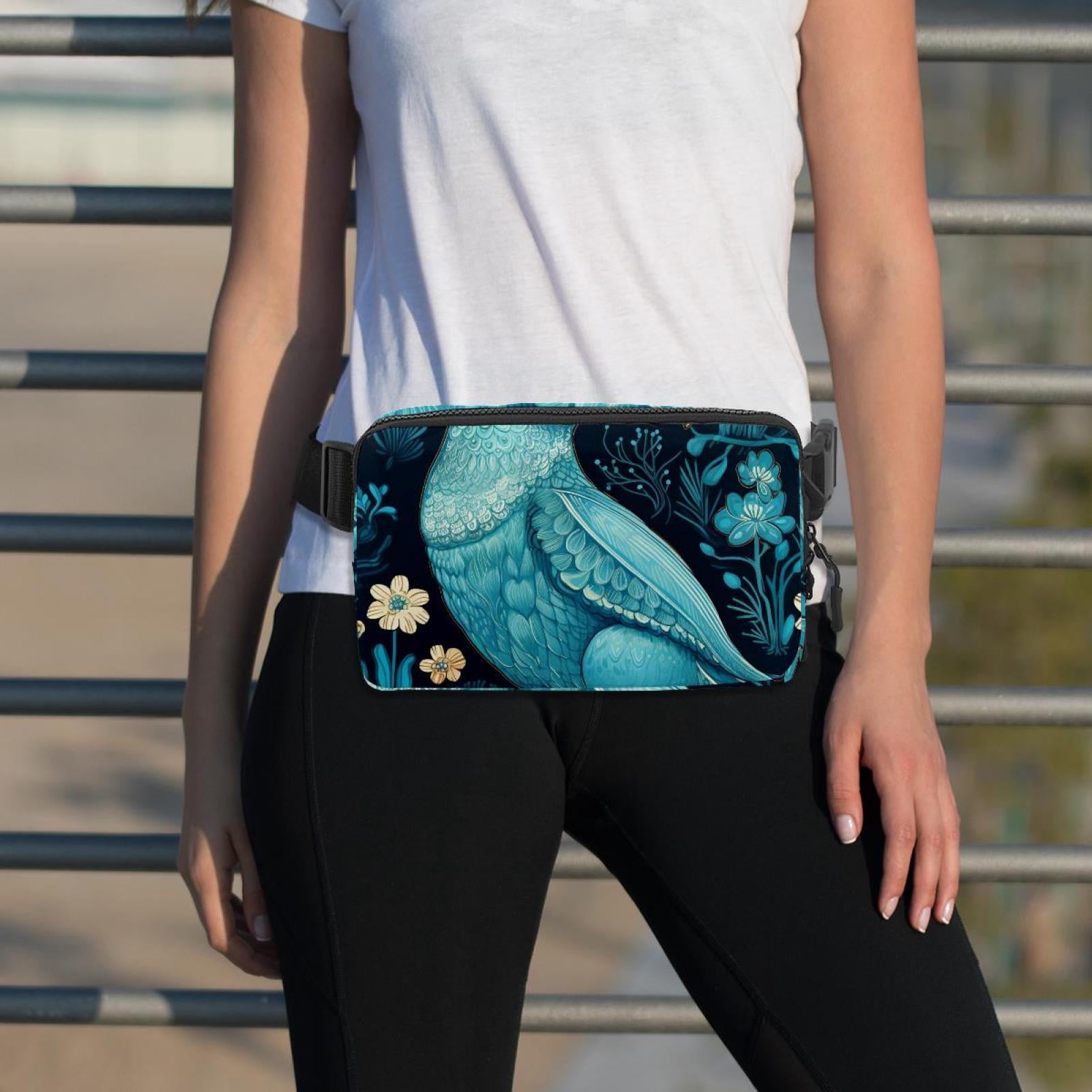 Prayer hands Adjustable Lightweight Waist Bag Crossbody Fanny Pack with Extension Strap for Men and Women