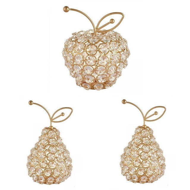 Conjunto de Adornos de Cristal para Decoración del Hogar