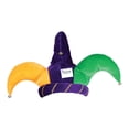 thumbnail image 3 of 6 Pack Beistle Mardi Gras Plush Jester Hat, 3 of 8