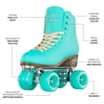 thumbnail image 2 of Crazy Skates Retro Roller Skates | Classic Quad Skates for Men, Women, Boys and Girls, 2 of 6