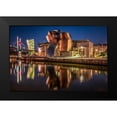 thumbnail image 2 of Ronin 24x17 Black Modern Framed Museum Art Print Titled - Bilbao at Night, 2 of 5