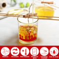 thumbnail image 3 of Frascos navideños de vidrio para velas Ziliny, 10 unidades, 200 ml, con tapas de corcho, 3 of 6