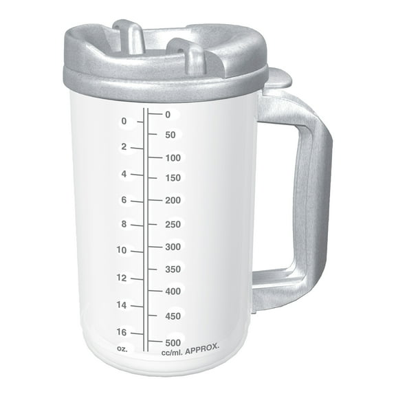 Whirley-DrinkWorks! Reusable Insulated Drinking Mug Clear Plastic 20 oz.