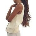 thumbnail image 2 of Sleeveless Women Casual Knit Button Cardigan Vest With Pocket, 2 of 4
