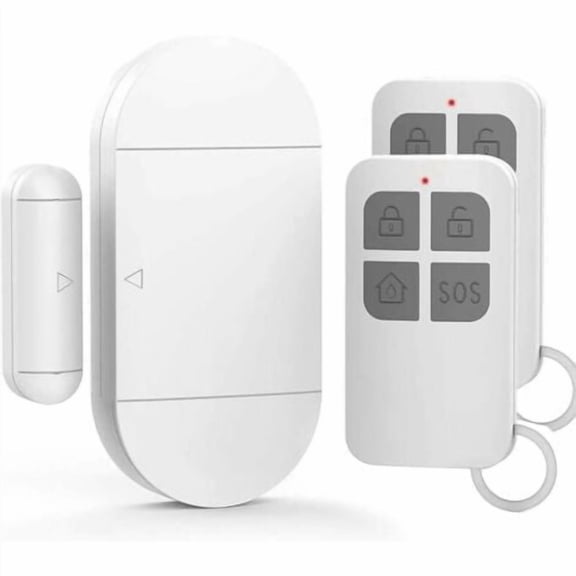 Door Alarm, Door Opening Detector with 130dB Loud Alarm, Wireless Door and Window Magnetic Alarm for Doors, Windows and Cabinets, Home, Office