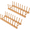 2 Pack, variant on PandaTop 1 Pcs Bamboo Drainer Rack,Pot Lid Rack,Dish Storage Rack,Can Store Cups,Bowls,Dishes,Cutting Boards,Kitchen Organizer,Easy to Clean