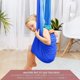 thumbnail image 3 of Cama columpio elástica para niños, columpio de Yoga para interiores y exteriores, silla de suspensión sensorial, muebles de o..., 3 of 4