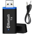 thumbnail image 1 of Transmisor Bluetooth BT 5.0 Receptor de audio Adaptador inalámbrico de 3,5 mm Cable auxiliar 2 en 1 Transmisor Receptor inalámbrico PC TV Coche USB Auriculares TX Windows Retoo, 1 of 6
