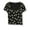 Black - 001, variant on Aeropostale Womens Bodycon Basic T-Shirt, Black, Juniors, Medium