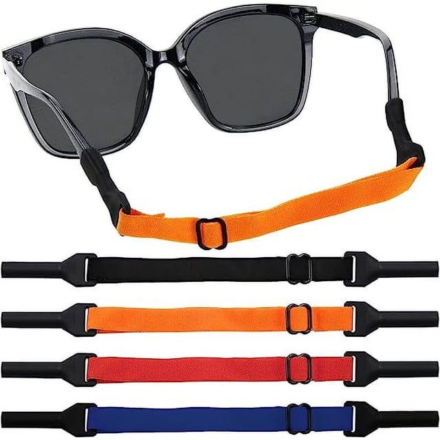 Paquete de 4 correas ajustables para gafas, soporte para gafas, correa Universal para gafas de sol, soporte para gafas alrededor del cuello, correa para gafas