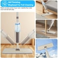 thumbnail image 3 of SUGARDAY Spray Mop for Floor Cleaning Wet with Refillable Bottle and 3 Washable Microfiber Pads Home or Commercial Use, 3 of 7