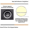 thumbnail image 4 of Sports Red Engine Start/Stop Push Start Button Decoration Cover & Surrounding Ring, For Honda 2016-21 Gen10 Civic, 2022-up Gen11 Civic Equipped with Engine Push Start Button, 4 of 9