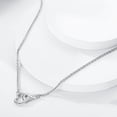 thumbnail image 4 of MULA Solid 925 Sterling Silver Necklace Eternal Love AAA CZ Pendant For Women Birthday Valentine's Day Gift Jewelry, 4 of 5
