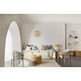 thumbnail image 2 of Bouclair Elli Textured White Rug 5' x 7', 2 of 10