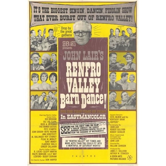 Posterazzi Renfro Valley Barn Dance Movie Poster - 27 x 40 in.