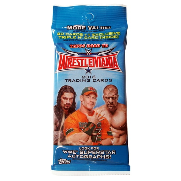 2016 Topps WWE Road to Wrestlemania Fat Pack