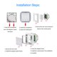 thumbnail image 3 of Interruptor de cortina WiFi ANGGREK Eléctrico AC110-240V Compacto, 3 of 7