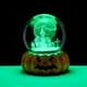 thumbnail image 1 of Lámpara de calabaza de Halloween | Luz de noche de bola de cristal | Decoración de escritorio | Regalo para la fiesta del Home Office | Iluminación ambiental suave | Farol ornamental festivo festivo, 1 of 1