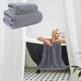 thumbnail image 4 of Clearance Under 10$! Bath Towels Soft Linen Pc Towel Set 1 Bath Towel 1 Washcloth Towels For Bathroom Towel Set For Adults-Highly Absorbent And Bath Towels Towel Set, 4 of 6