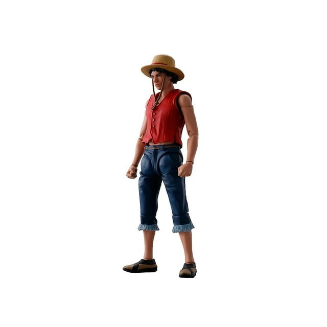Figura de Acción Bandai Tamashii Nations One Piece Netflix Monkey D Luffy