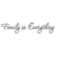 thumbnail image 2 of VWAQ Family is Everything Wall Decal Quotes Home Decor Vinyl Quotes (7"H x 34"W White), 2 of 2