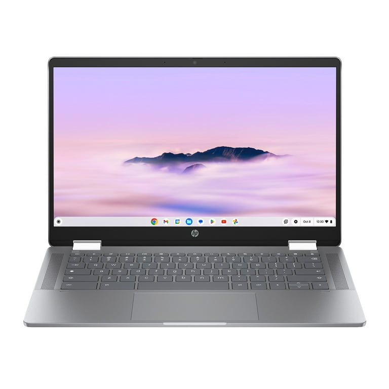 HP 14 inch x360 FHD Touch Chromebook Plus Laptop with Google AI Intel Core i3-N305 8GB RAM 128GB UFS Meteor Silver HP 14 inch x360 FHD Touch Chromebook Plus Laptop with Google AI Intel Core i3-N305 8GB RAM 128GB UFS Meteor Silver