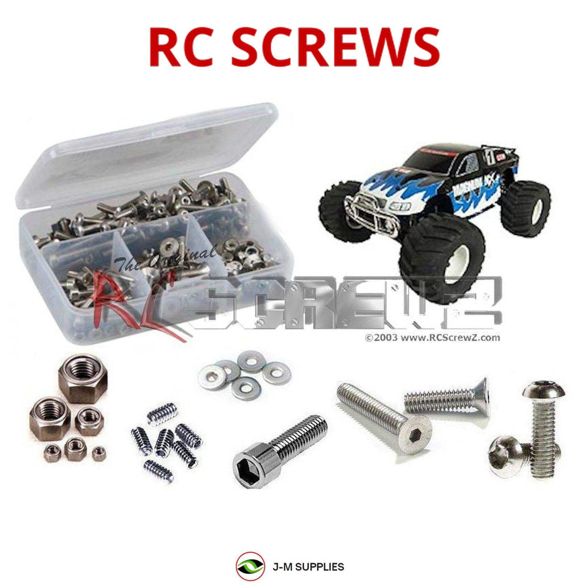 RCScrewZ Stainless Steel Screw Kit helrc012 for Helion RC Four