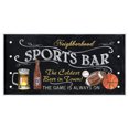 thumbnail image 1 of Premius Good Times Panel With Mirror Cut-Outs, Sports Bar, 23.75x12 Inches, 1 of 1