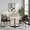 Black-L, variant on Larger Waiting Room Chairs, Set of 2 Leather Office Reception Guest Chair with Padded Arms for Home Office, Conference, Lobby, Medical Clinic Elderly Student