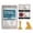 Aa# 1 Pack adhesive +2 sheets sandpaper + 1 pair gloves +2 scrapers, variant on Strong Clay Iron Adhesive, Steel-Reinforced Epoxy Putty, Steel-Reinforced Epoxy, High-Strength Multi-Purpose Fast Repair Clay for Bonding Metal, Plastic, Wood, Tiles, Glass, and Ceramics, 100g