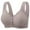 Silver, variant on Ahdbta Bra for Seniors Front Button Closure Bras Older Women No Underwire Easy Close Bra Full Coverage Soft Cup Sleep Bra