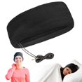thumbnail image 1 of CozyPhones Over The Ear Headband Headphones - Auriculares para dormir con auriculares ultra delgados - Auriculares más cómodos para dormir - Negro, 1 of 7