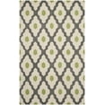 thumbnail image 3 of SAFAVIEH Chatham Wystan Geometric Wool Area Rug, Dark Gray/Ivory, 6' x 9', 3 of 8