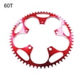 thumbnail image 2 of SPRING PARK 130BCD Chainring 50/52/54/56/58/60T Narrow Wide Teeth Single Speed Crank Set Rings for Most Road Bike Parts, 2 of 7