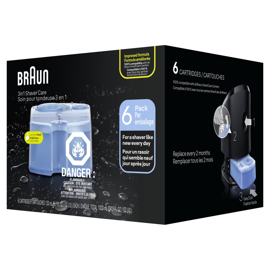 BRAUN Clean & Renew 16個 セット Amazon.com: Braun Clean & Renew Refill Cartridges CCR, Replacement