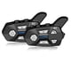 thumbnail image 5 of WAYXIN 2 uds intercomunicadores para casco de motocicleta 1200m BT auriculares inalámbricos interfono, 5 of 7