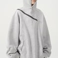 thumbnail image 6 of SRZYMJ Trendy Men's Hoodie Double Zip Unique Design Hooded Sweatshirt for Men With Versatile Style Ideal for Casual Wear and, 6 of 9