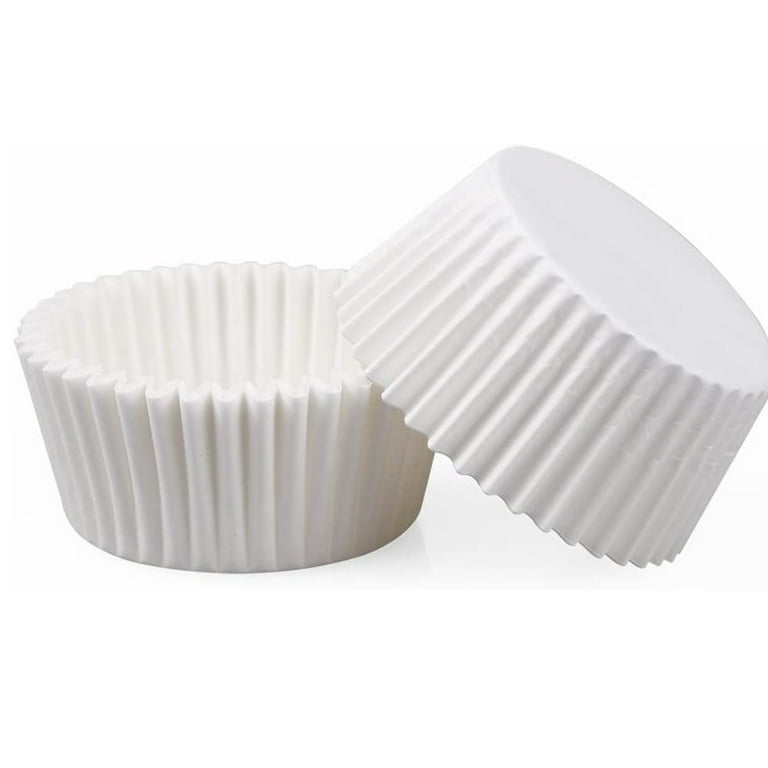 Cupcake Liners, 600 Count Greaseproof Muffin Liners Standard Cupcake  Wrappers, Cupcake Paper Baking Cups for Cake, Muffins (White and Brown)