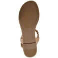 thumbnail image 6 of Journee Womens Genevive Ankle Strap Flat Sandals, 6 of 9