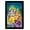 Black, variant on IBA Indianbeautifulart Radha Krishna Picture Frame Religious Poster Black Wall Frame Deity Photo Frame Wall Decor For Home/ Office/ Temple-6 x 8 Inches