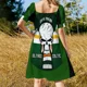 thumbnail image 5 of Vestido sin mangas de Brigada Verde vestidos elegantes de mujer para boda Vestidos de mujer Vestido, 5 of 7