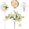 thumbnail image 2 of 4pcs artificial flowers, 2 of 7